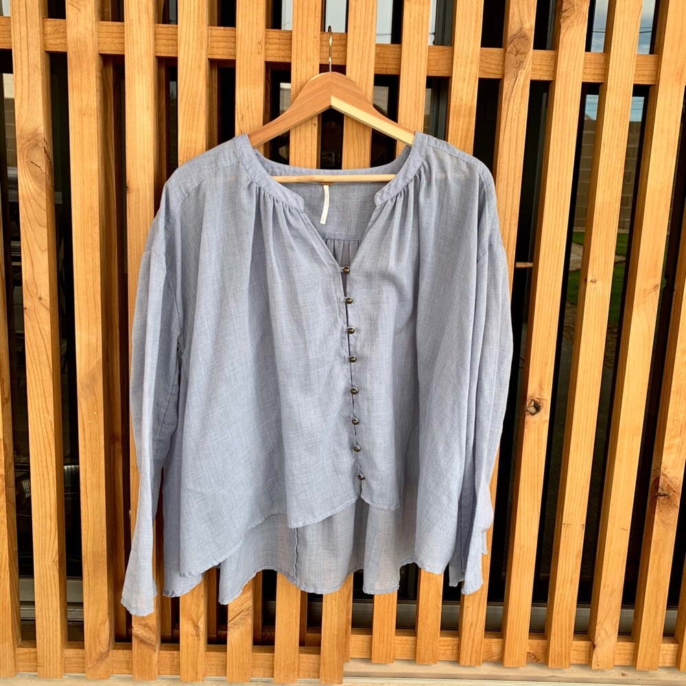 Free People boho blouse